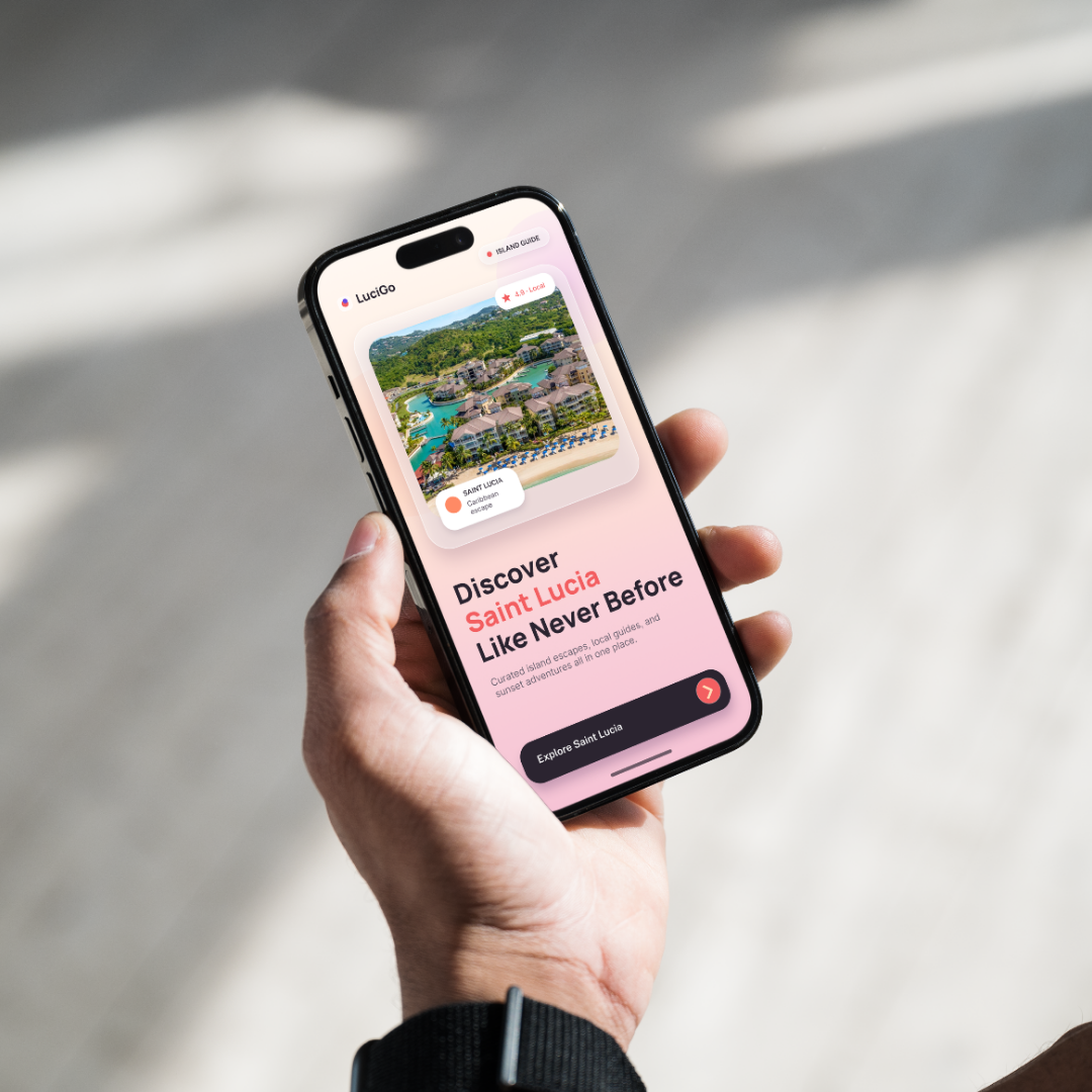 LuciGo mobile booking flow cover